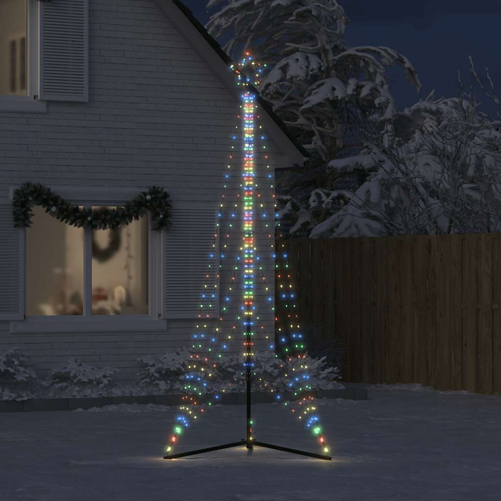 Kerstboomverlichting 525 kleurrijke LED's 302 cm - AllerleiShop