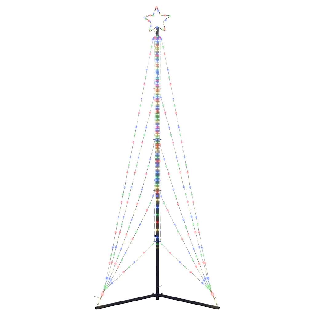 Kerstboomverlichting 525 kleurrijke LED's 302 cm - AllerleiShop