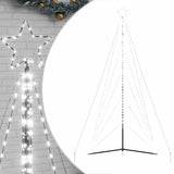 Kerstboomverlichting 615 koudwitte LED's 404,5 cm - AllerleiShop