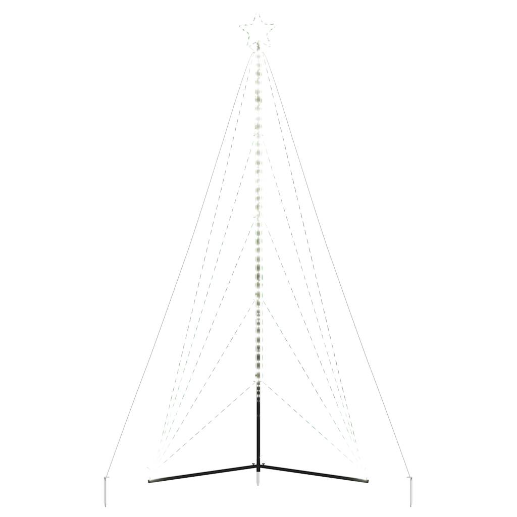 Kerstboomverlichting 615 koudwitte LED's 404,5 cm - AllerleiShop