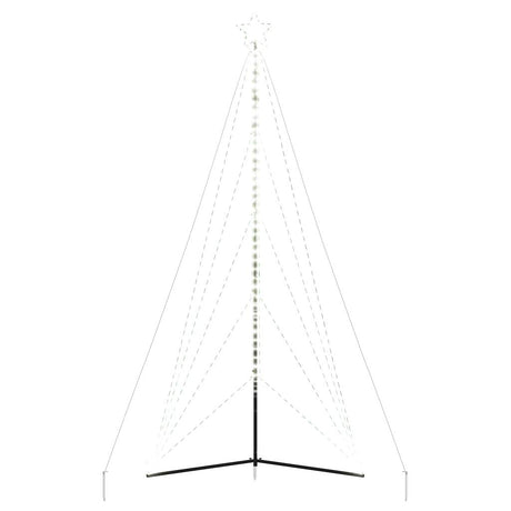 Kerstboomverlichting 615 koudwitte LED's 404,5 cm - AllerleiShop