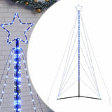 Kerstboomverlichting 615 blauwe LED's 404,5 cm - AllerleiShop