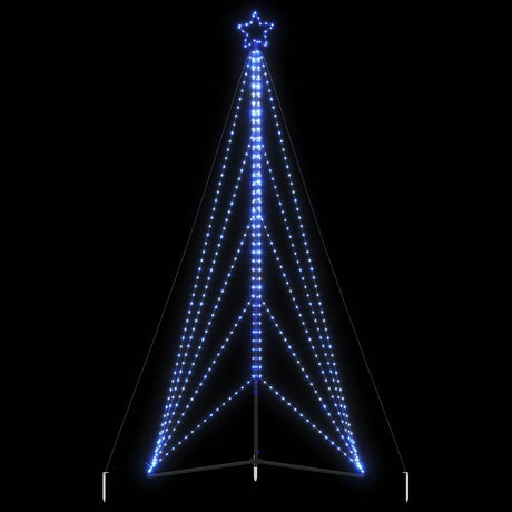 Kerstboomverlichting 615 blauwe LED's 404,5 cm - AllerleiShop