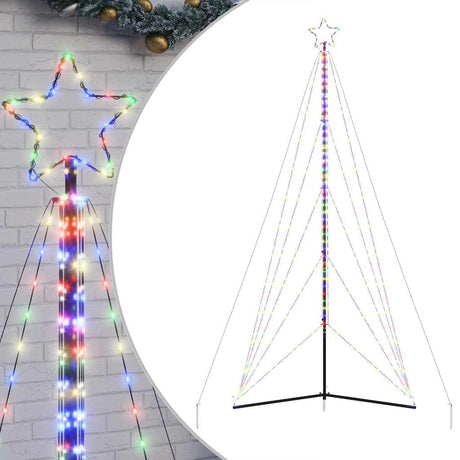 Kerstboomverlichting 615 kleurrijke LED's 404,5 cm - AllerleiShop