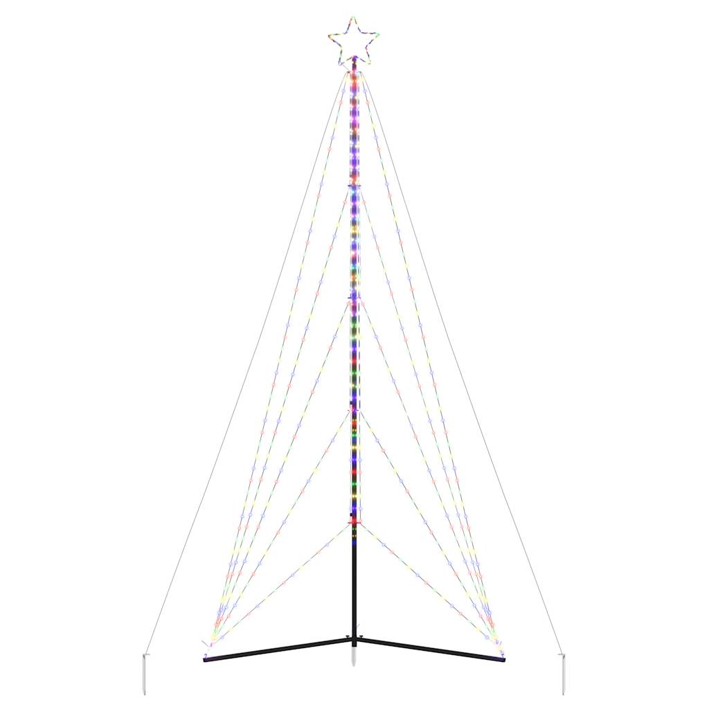 Kerstboomverlichting 615 kleurrijke LED's 404,5 cm - AllerleiShop