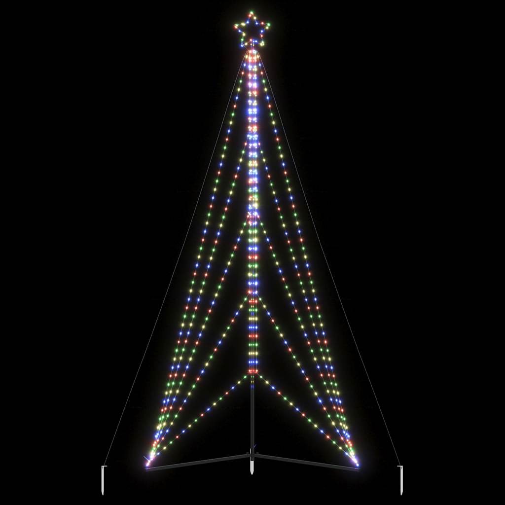 Kerstboomverlichting 615 kleurrijke LED's 404,5 cm - AllerleiShop