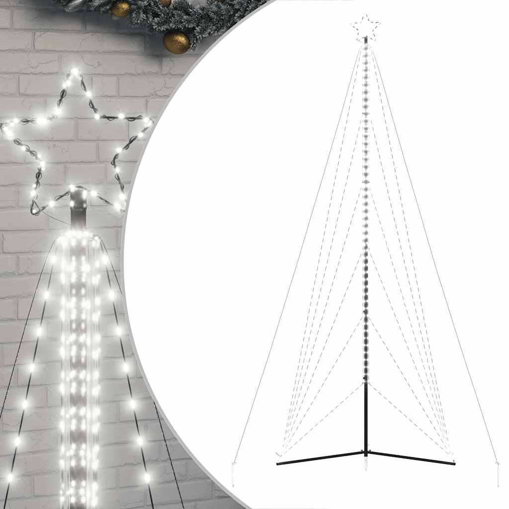 Kerstboomverlichting 861 koudwitte LED's 478 cm - AllerleiShop