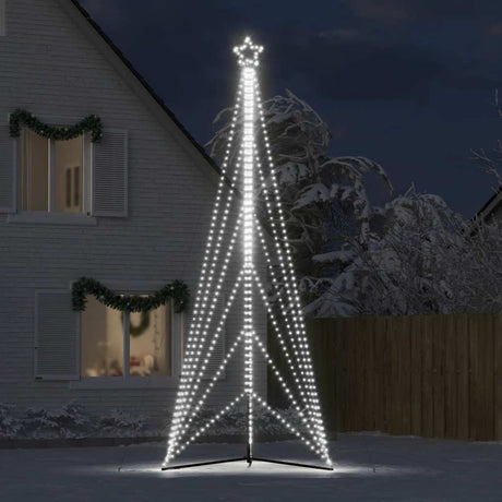 Kerstboomverlichting 861 koudwitte LED's 478 cm - AllerleiShop