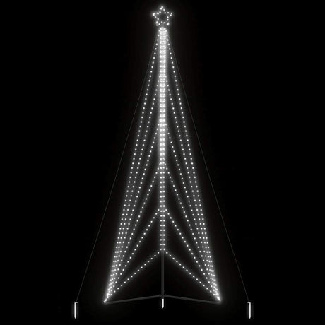 Kerstboomverlichting 861 koudwitte LED's 478 cm - AllerleiShop