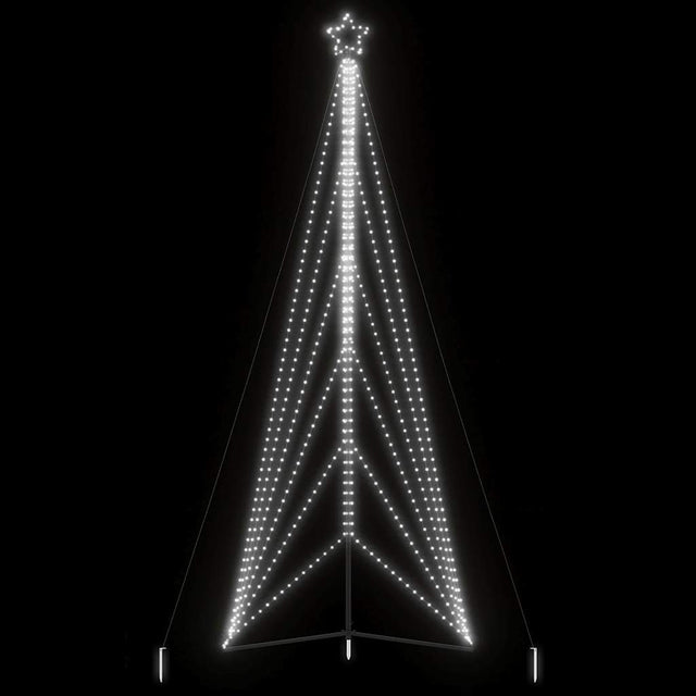 Kerstboomverlichting 861 koudwitte LED's 478 cm - AllerleiShop