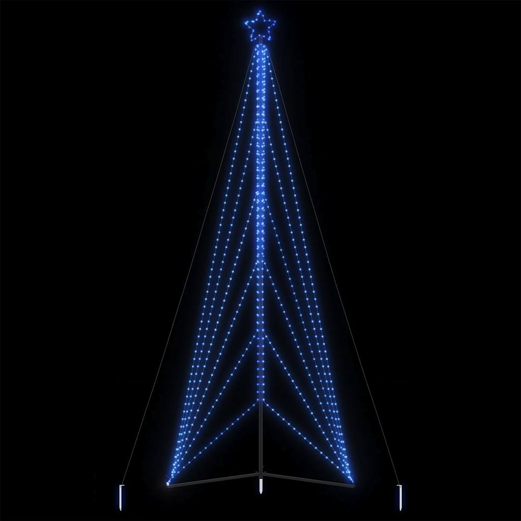 Kerstboomverlichting 861 blauwe LED's 478 cm - AllerleiShop