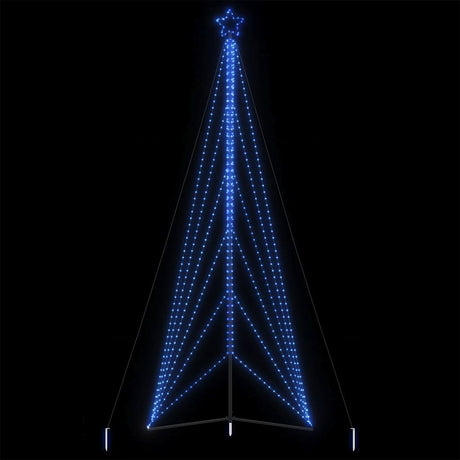 Kerstboomverlichting 861 blauwe LED's 478 cm - AllerleiShop