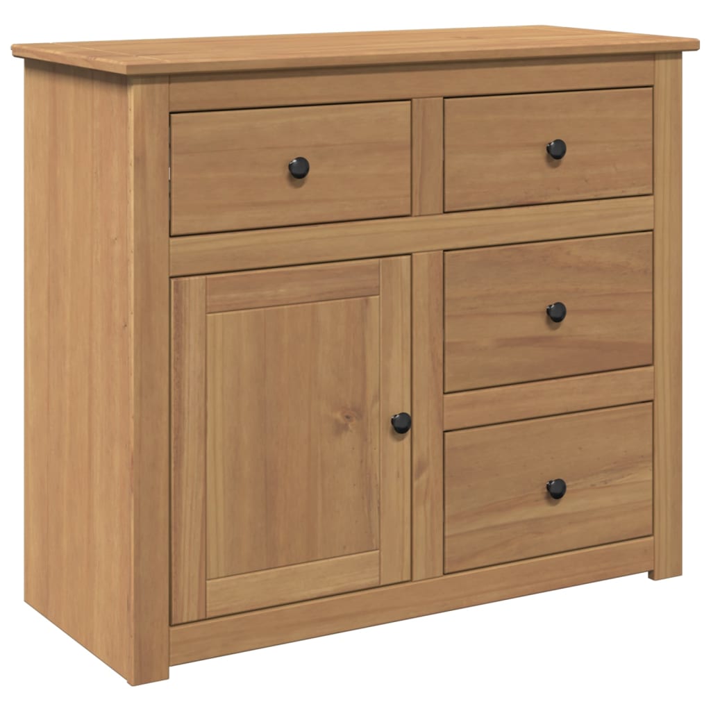 Dressoir met lades Panama 93x40x80 cm massief grenenhout - AllerleiShop