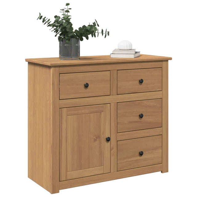 Dressoir met lades Panama 93x40x80 cm massief grenenhout - AllerleiShop