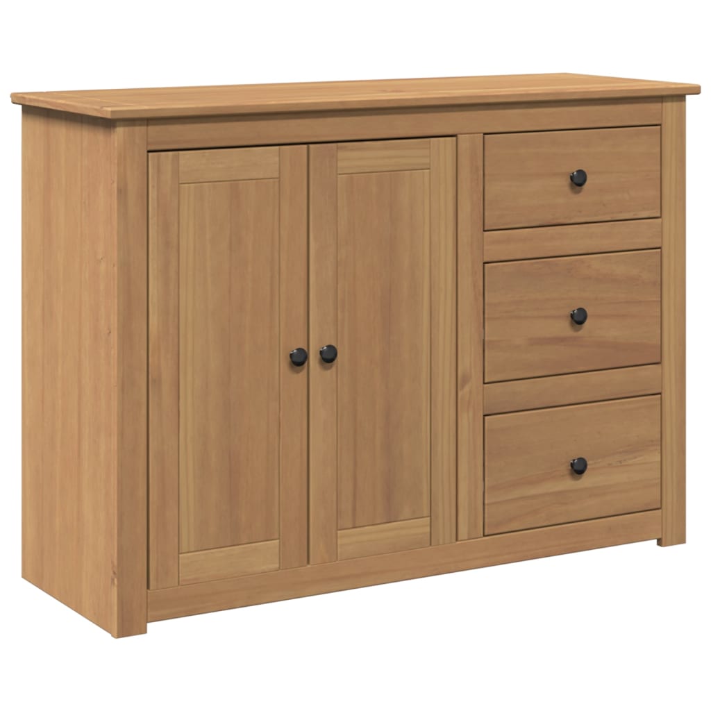 Dressoir met lades Panama 112x40x80 cm massief grenenhout - AllerleiShop