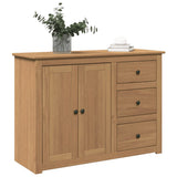 Dressoir met lades Panama 112x40x80 cm massief grenenhout - AllerleiShop