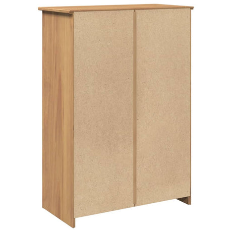 Schoenenkast Panama 80x40x114 cm massief grenenhout - AllerleiShop