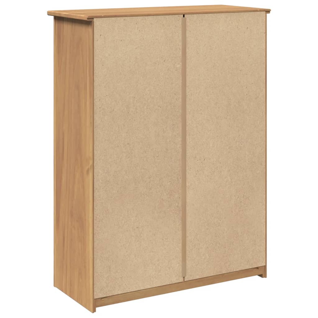 Schoenenkast Panama 80x35x105 cm massief grenenhout - AllerleiShop