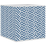 Opbergboxen 4 st inklapbaar 32x32x32 cm ongeweven stof blauw - AllerleiShop