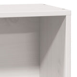 Bedframe zonder matras massief grenenhout wit 140x200 cm