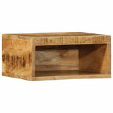 Tv-meubel wandmontage 40x30x19 cm massief ruw mangohout - AllerleiShop