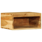 Tv-meubel wandmontage 40x30x19 cm massief acaciahout - AllerleiShop