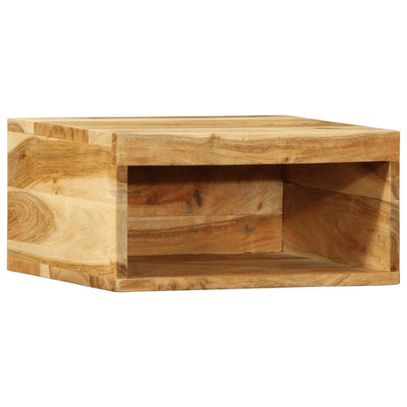 Tv-meubel wandmontage 40x30x19 cm massief acaciahout - AllerleiShop