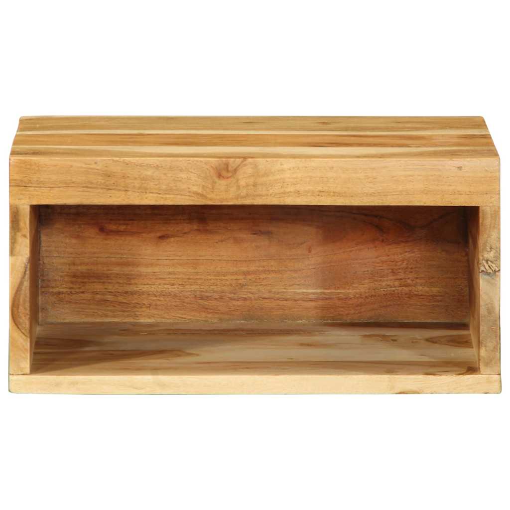 Tv-meubel wandmontage 40x30x19 cm massief acaciahout - AllerleiShop