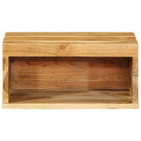 Tv-meubel wandmontage 40x30x19 cm massief acaciahout - AllerleiShop