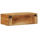 Tv-meubel wandmontage 60x30x19 cm massief acaciahout - AllerleiShop