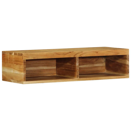 Tv-meubel wandmontage 80x30x19 cm massief acaciahout - AllerleiShop