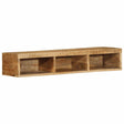 Tv-meubel wandmontage 100x30x19 cm massief ruw mangohout - AllerleiShop