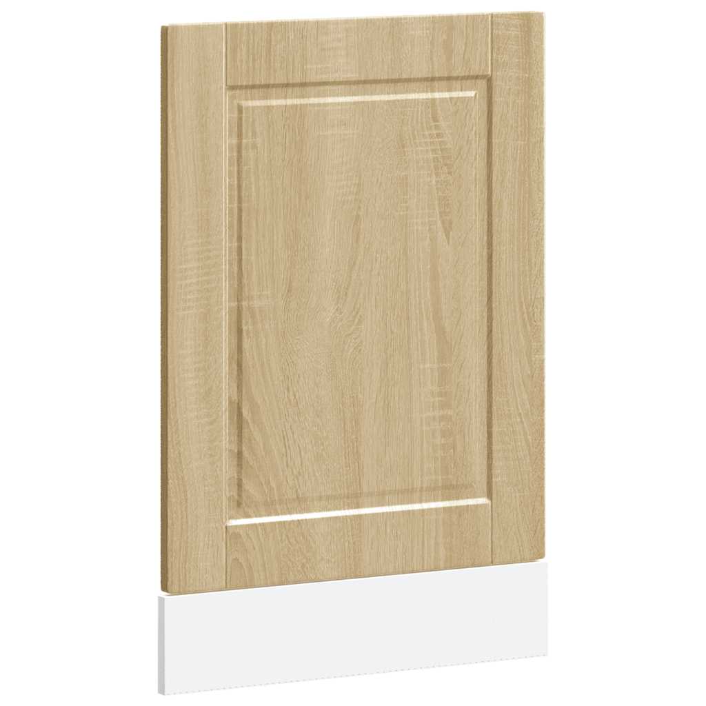 Vaatwaspaneel Porto 45x1,5x67 cm bewerkt hout sonoma eikenkleur - AllerleiShop