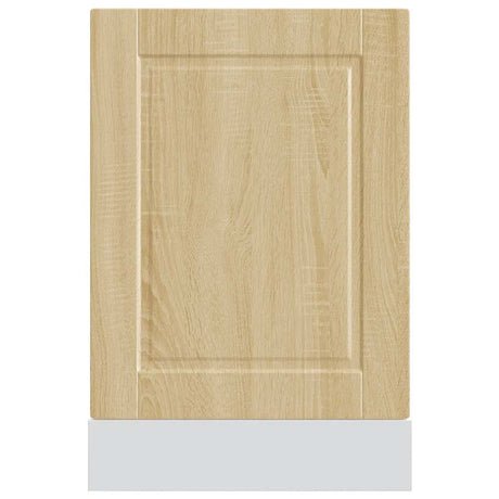 Vaatwaspaneel Porto 45x1,5x67 cm bewerkt hout sonoma eikenkleur - AllerleiShop