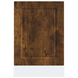 Vaatwaspaneel Porto 45x1,5x67 cm bewerkt hout gerookt eiken - AllerleiShop