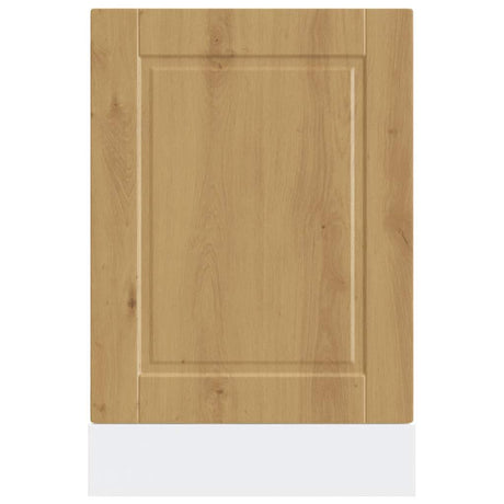 Vaatwaspaneel Porto 45x1,5x67 cm bewerkt hout artisanaal eiken - AllerleiShop