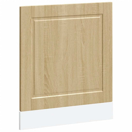 Vaatwaspaneel Porto 60x1,5x67 cm bewerkt hout sonoma eikenkleur - AllerleiShop