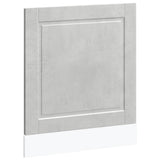 Vaatwaspaneel Porto 60x1,5x67 cm bewerkt hout betongrijs - AllerleiShop