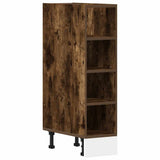 Onderkast 20x44,5x81,5 cm bewerkt hout gerookt eikenkleurig - AllerleiShop