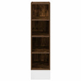 Onderkast 20x44,5x81,5 cm bewerkt hout gerookt eikenkleurig - AllerleiShop