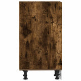 Onderkast 20x44,5x81,5 cm bewerkt hout gerookt eikenkleurig - AllerleiShop