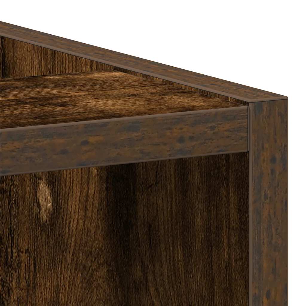 Onderkast 20x44,5x81,5 cm bewerkt hout gerookt eikenkleurig - AllerleiShop