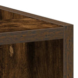 Onderkast 20x44,5x81,5 cm bewerkt hout gerookt eikenkleurig - AllerleiShop