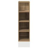 Onderkast 20x44,5x81,5 cm bewerkt hout artisanaal eikenkleur - AllerleiShop