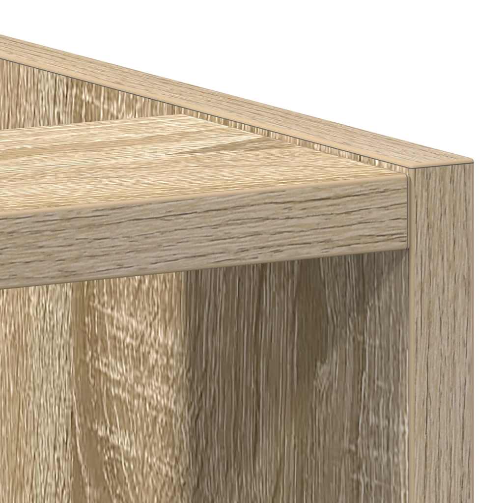 Onderkast 30x44,5x81,5 cm bewerkt hout sonoma eikenkleurig - AllerleiShop