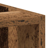 Onderkast 30x44,5x81,5 cm bewerkt hout oud houtkleurig - AllerleiShop