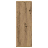 Schoenenrek 54x34x100,5 cm bewerkt hout artisanaal eikenkleur - AllerleiShop