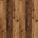 Schoenenopbergbank 105x35x35 cm bewerkt hout oud houtkleurig - AllerleiShop