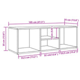 Schoenenopbergbank 105x35x35 cm bewerkt hout artisanaal eiken - AllerleiShop