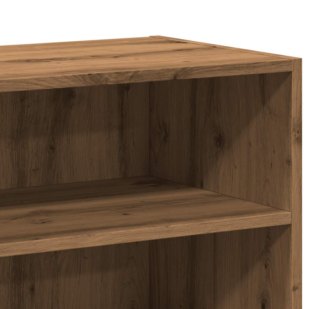 Dressoir 103,5x35x70 cm bewerkt hout artisanaal eikenkleurig - AllerleiShop